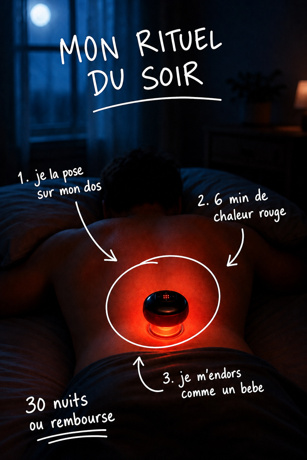 Le rituel du soir RUBÉA en 3 étapes