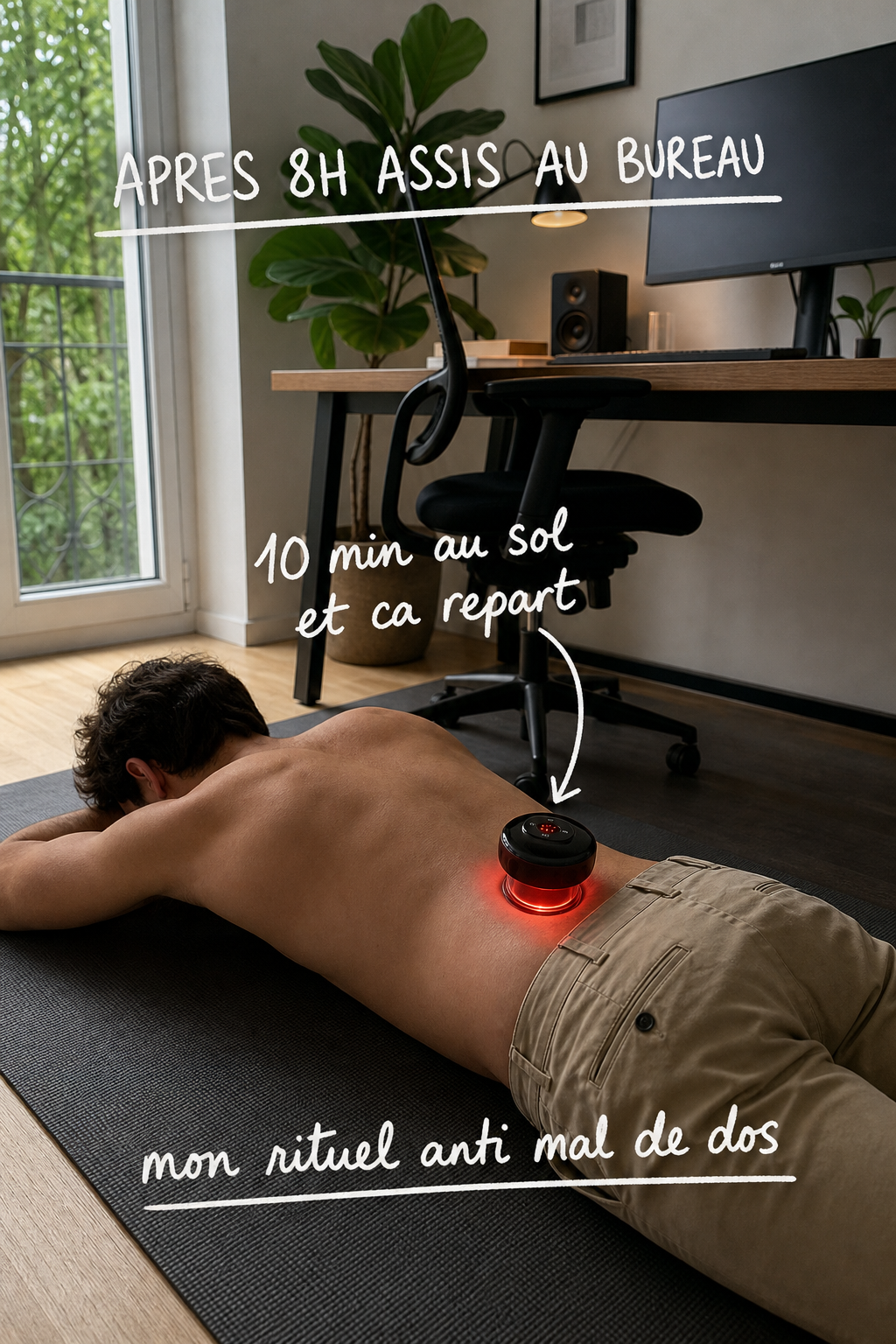 Après 8h assis au bureau